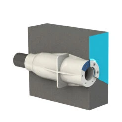 Duravision Wanddoorvoer PVC Buis 50mm & 60mm