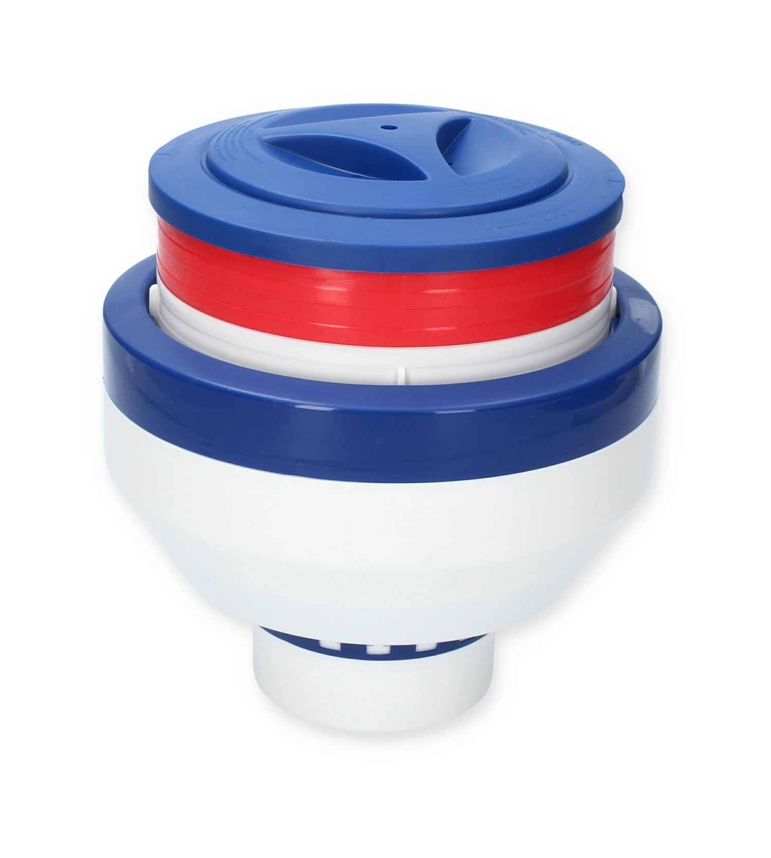 Chloordrijver Groot Met Indicator | Wit-blauw 3 Chloordrijver Groot Met Indicator | Wit-blauw