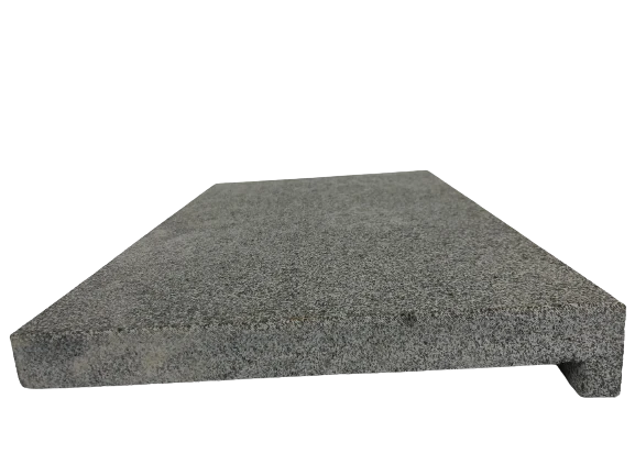 Randsteen Hardsteen Met Neus Grijs | Recht 4 Randsteen Hardsteen Met Neus Grijs | Recht - Afbeelding 2