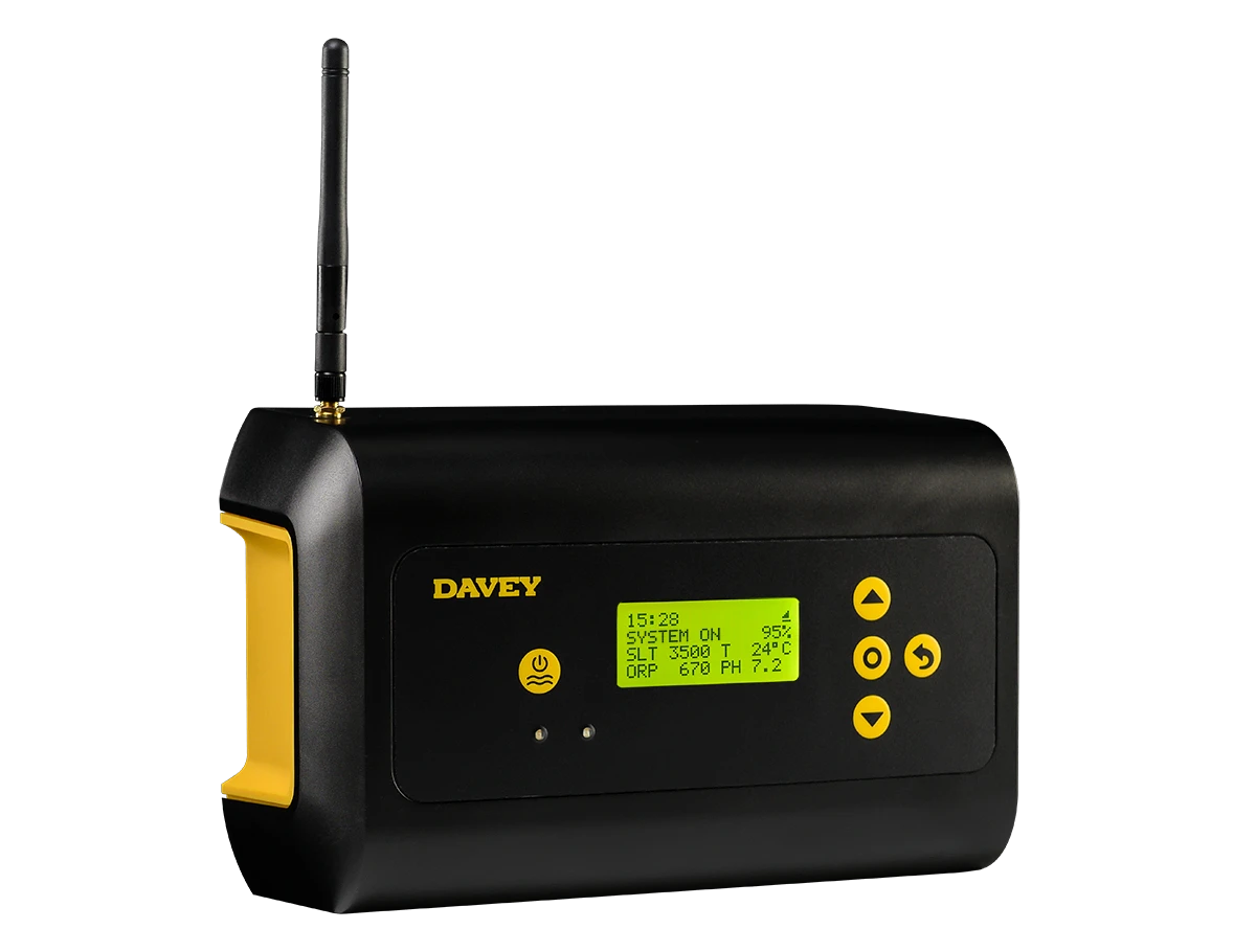 Davey ProMatic Lifeguard Zoutelektrolyse + Wifi En PH Optie (75m3) 4 Davey ProMatic Lifeguard Zoutelektrolyse + Wifi En PH Optie (75m3) - Afbeelding 2