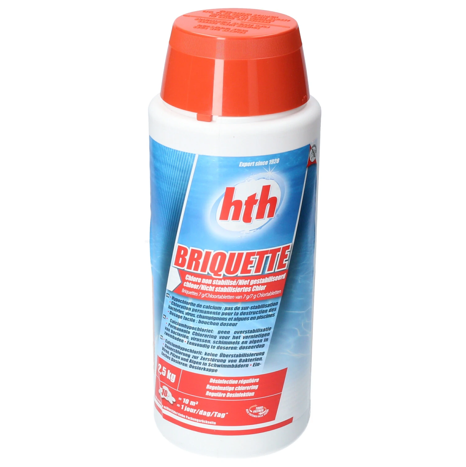 HTH Chloortabletten 7 Grams 2,5 Kg 3 HTH Chloortabletten 7 Grams 2,5 Kg