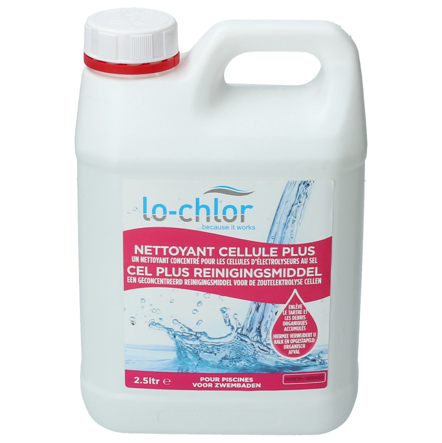 Lo-Chlor Zoutcel Reiniger 2,5 L 3 Lo-Chlor Zoutcel Reiniger 2,5 L