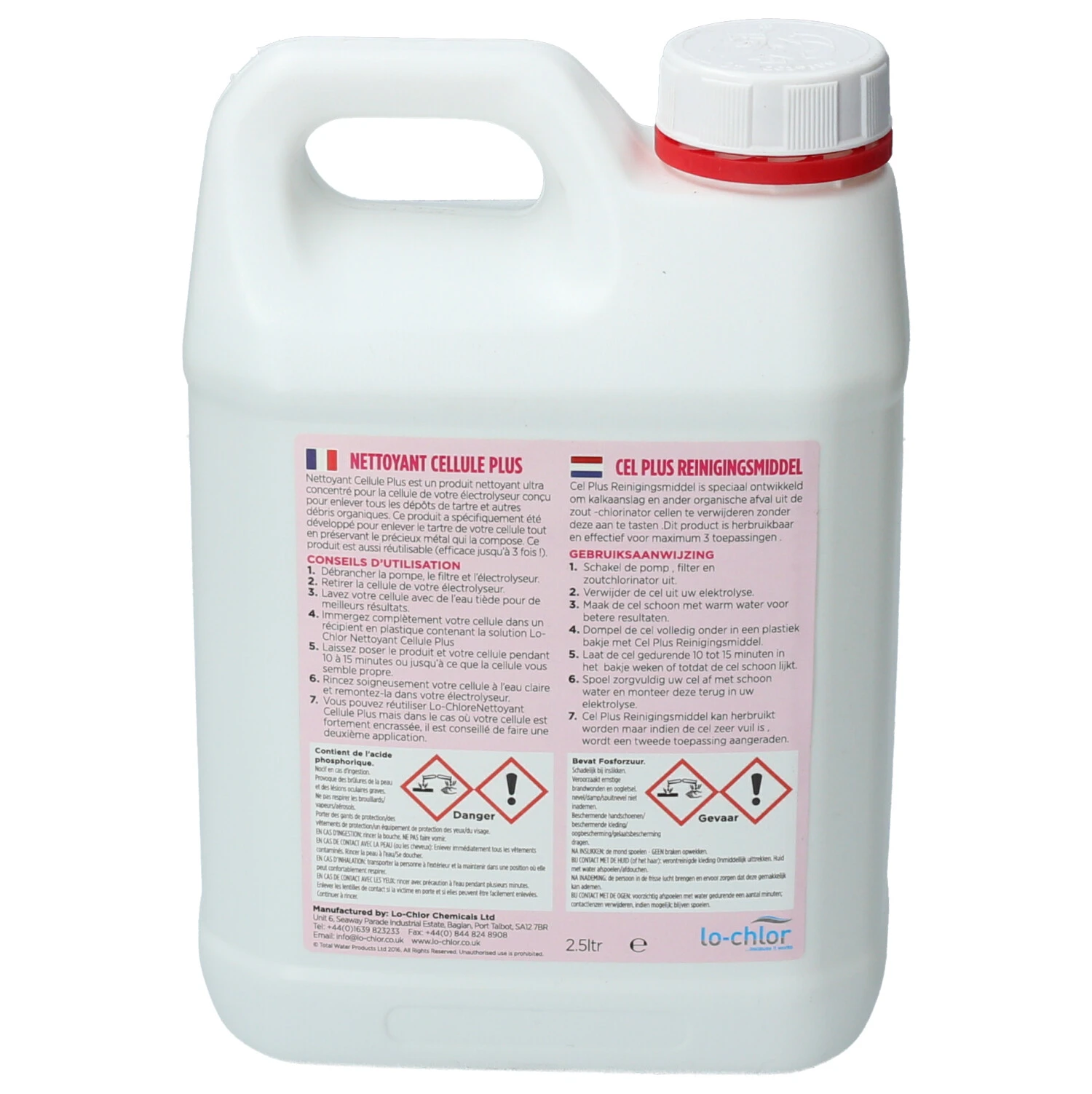 Lo-Chlor Zoutcel Reiniger 2,5 L 4 Lo-Chlor Zoutcel Reiniger 2,5 L - Afbeelding 2