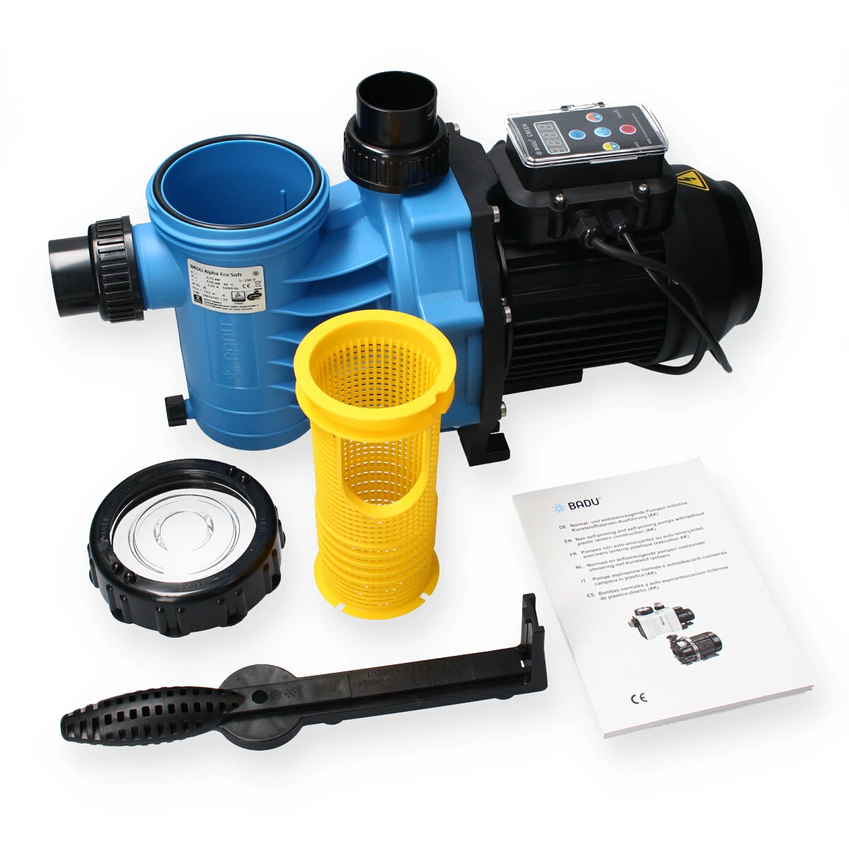 Badu Alpha Eco Soft Zwembadpomp (20m³/u) 7 Badu Alpha Eco Soft Zwembadpomp (20m³/u) - Afbeelding 5