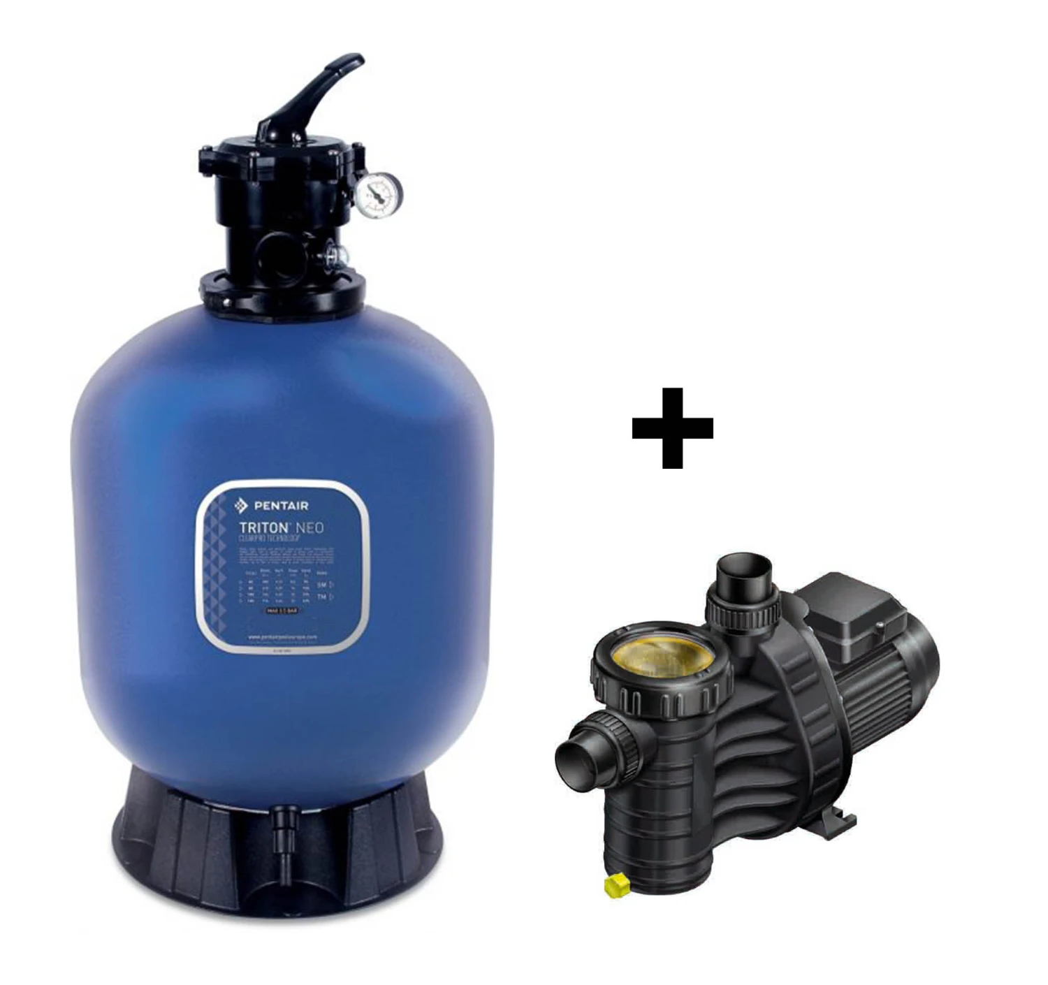 Pentair Triton Neo Top 8,5m³/u + Aqua Vario 3 Pentair Triton Neo Top 8,5m³/u + Aqua Vario
